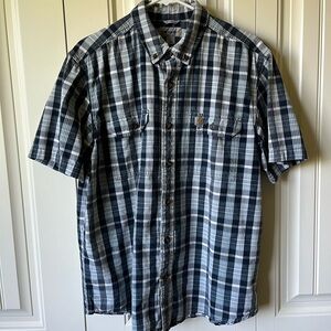 Carhartt button down shirt
